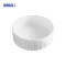 MWD Round Vessel Bathroom Sink - 360mm Textured Ceramic Basin for Countertop | Modern Minimalist Vanity
