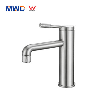 Watermark Certified Lead-Free Bathroom Basin Faucet | 304 Stainless Steel & Ceramic Disc Valve | MWD
