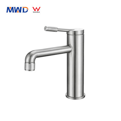 Watermark Certified Lead-Free Bathroom Basin Faucet | 304 Stainless Steel & Ceramic Disc Valve | MWD