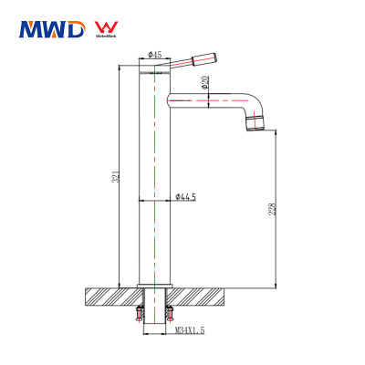 Watermark Certified Lead-Free Tap | 304 Stainless Steel Body & Ceramic Disc Valve | MWD