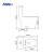 CUP-C Certified One-Piece Siphonic Flush Toilet | Easy-Clean