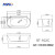 MWD Freestanding Bathtub|Matte/Gloss Finish Options|Three Sizes Customization|Premium Acrylic Bathtub