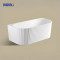 MWD Original Acrylic Freestanding Bathtub | BT-107B (1500x750mm) / BT-107C (1700x800mm) | Modern Design | Matte/Gloss Finish Option