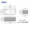 MWD Original Acrylic Freestanding Bathtub | BT-107B (1500x750mm) / BT-107C (1700x800mm) | Modern Design | Matte/Gloss Finish Option