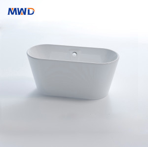MWD Acrylic Freestanding Bathtub  1300mm to 1700mm Luxury Soaking Tub