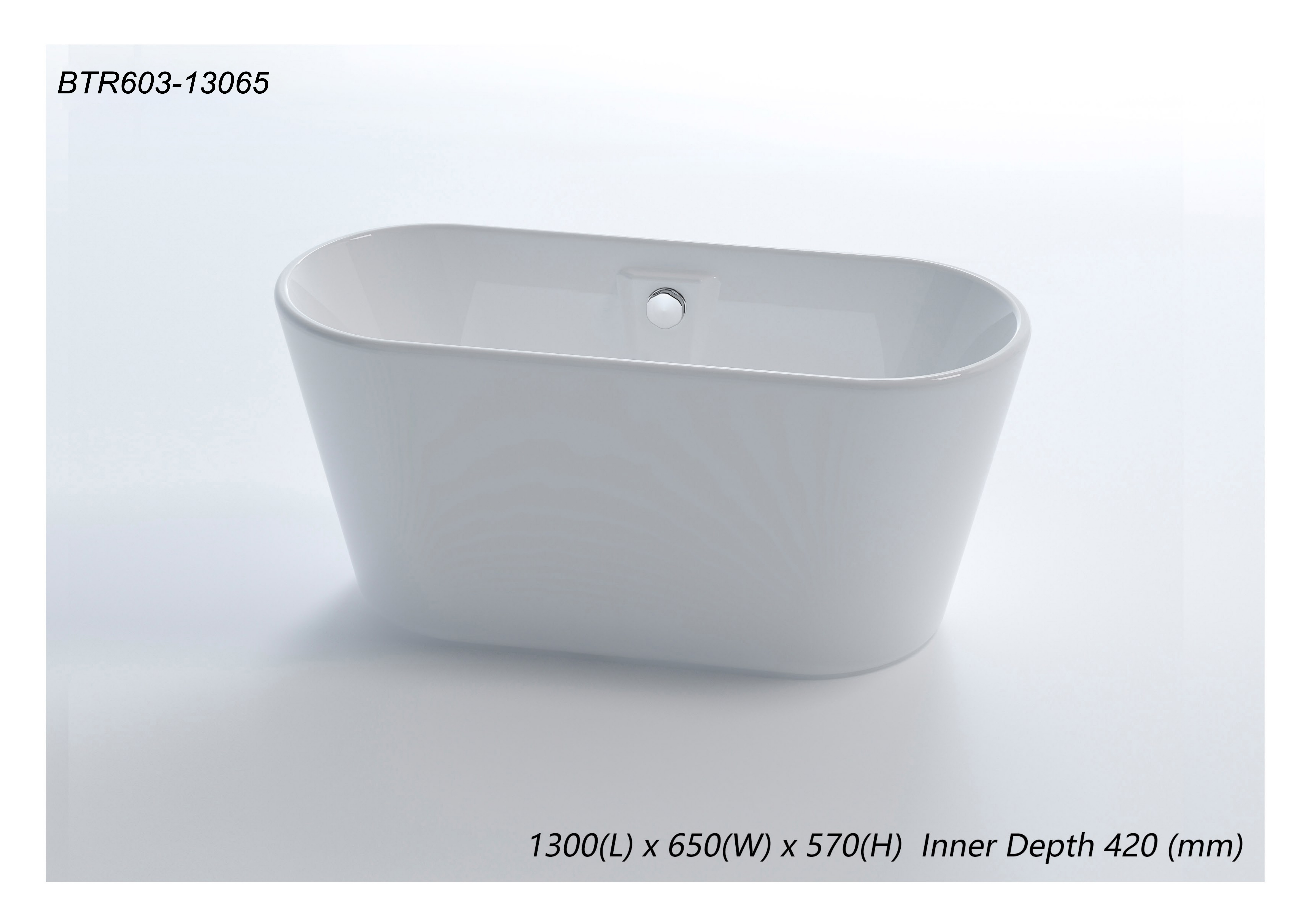 Contemporary Bathtub