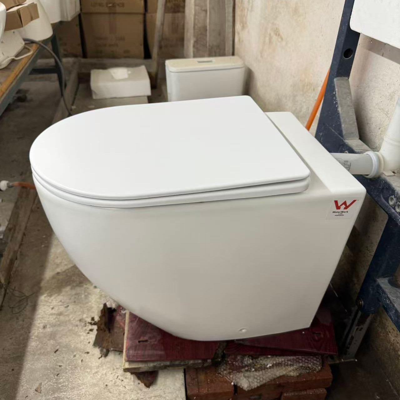 wall hung toilet