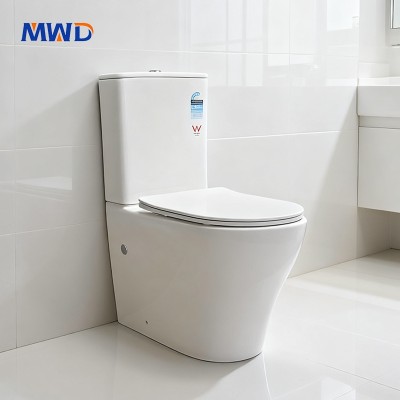 MWD Watermark Toilet Australia Hot Selling Mono flush toilet two piece floor standing toilet for Bathroom