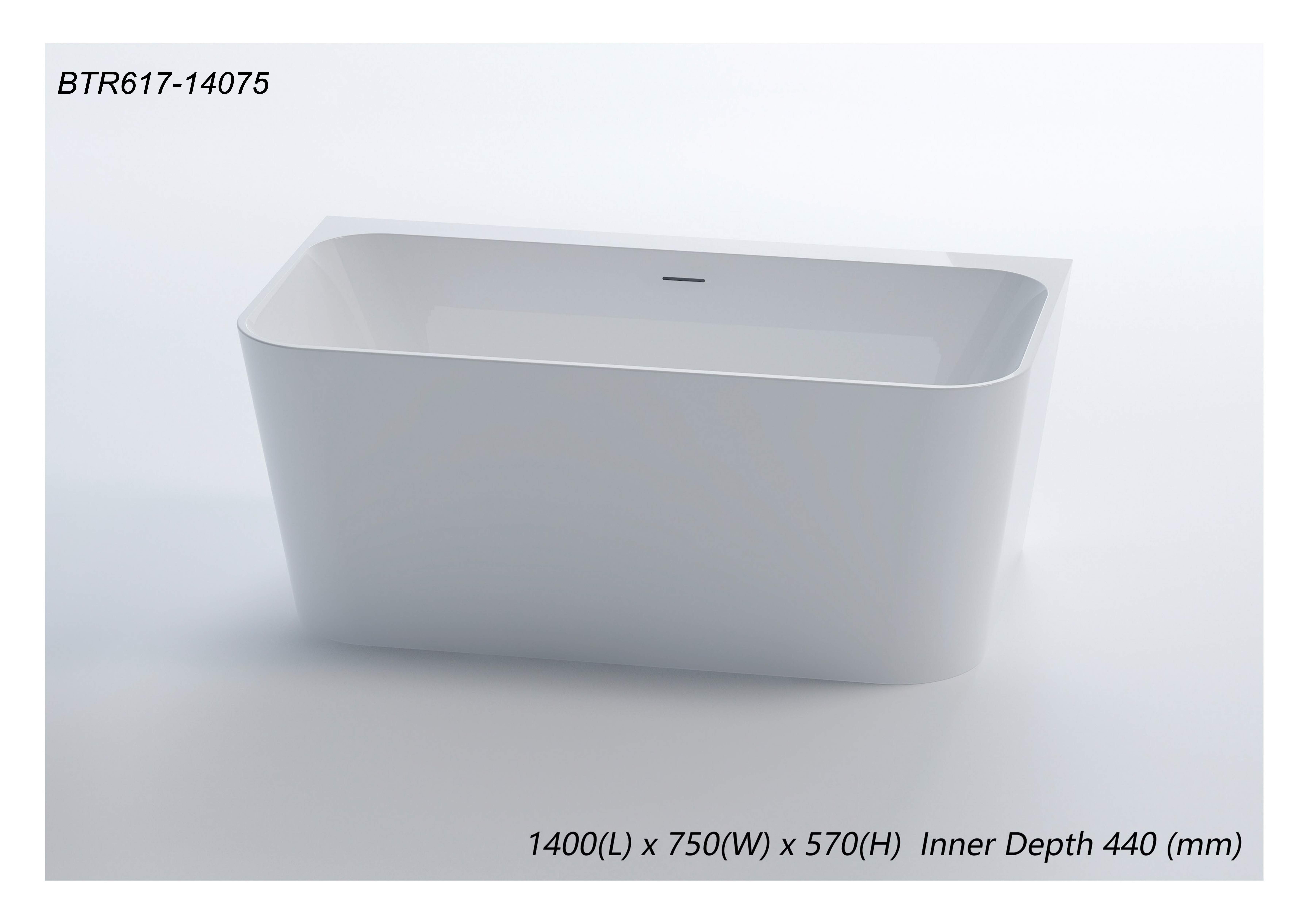 square freestanding tub
