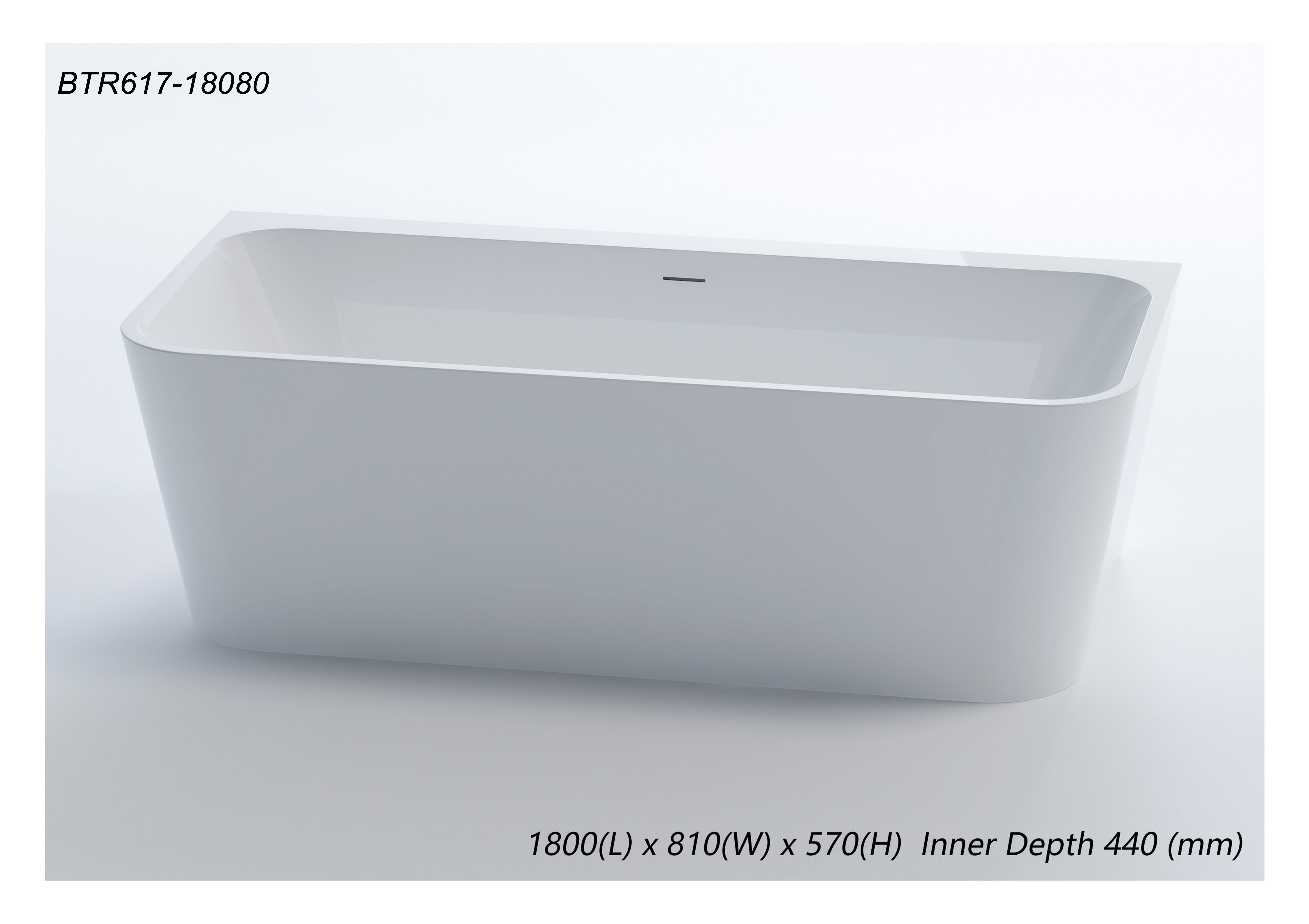 square freestanding tub