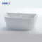 MWD Acrylic Freestanding Bathtub - Elegant 1700mm/1800mm Length, Modern Design with Smooth Curves
