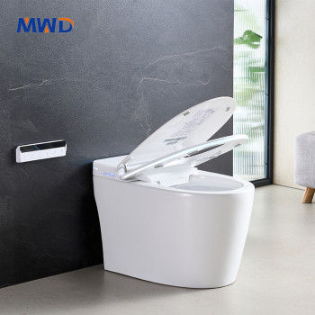MWD Smart Toilet – Premium Tankless Design with Auto cover, Bidet, and Massage Wash Modes