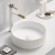 Раковина для ванной комнаты Lavabo, умывальник для рук, круглый сосуд, фарфоровая столешница для отеля, художественная раковина