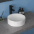Lavabo del lavabo del cuarto de baño lavabo redondo del arte de la encimera de la porcelana del hotel del recipiente del recipiente