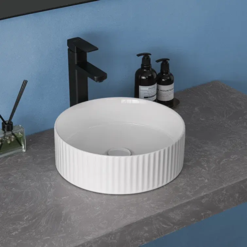 Раковина для ванной комнаты Lavabo, умывальник для рук, круглый сосуд, фарфоровая столешница для отеля, художественная раковина