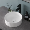 Lavabo bathroom sink hand wash basin round vessel hotel porcelain countertop art basin