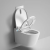 Badezimmer-Bidet-Fußsensor, automatische Spülung, intelligentes Komplettset, wandhängende intelligente Toilette