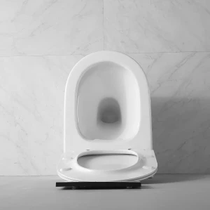 Bathroom Floor Mount Water Closet Round Shape Back to Wall hung Toilet Bidet for Sale