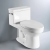 Sanitary Ware Water Saving White S-Trap Siphonic One Piece Toilet WC Set toilette