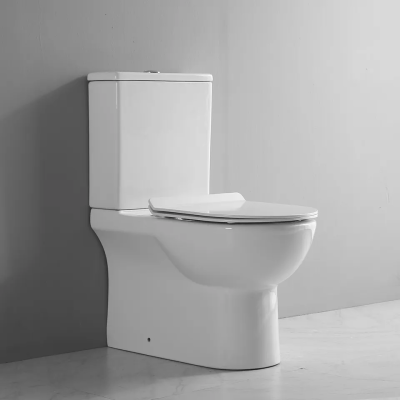 Оптовая торговля сантехническими изделиями без оправы для ванной комнаты Inodoro керамический туалет из двух частей