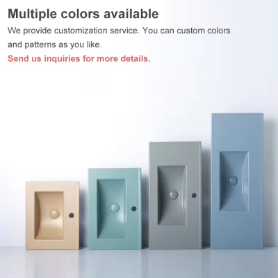 Bathroom sink thin edge cabinet wash hand basin vanity sink above counter for bathroom