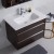 Gabinete de venta directa, gabinete de pared, conjunto de tocador de baño, gabinete con espejo triangular moderno impermeable