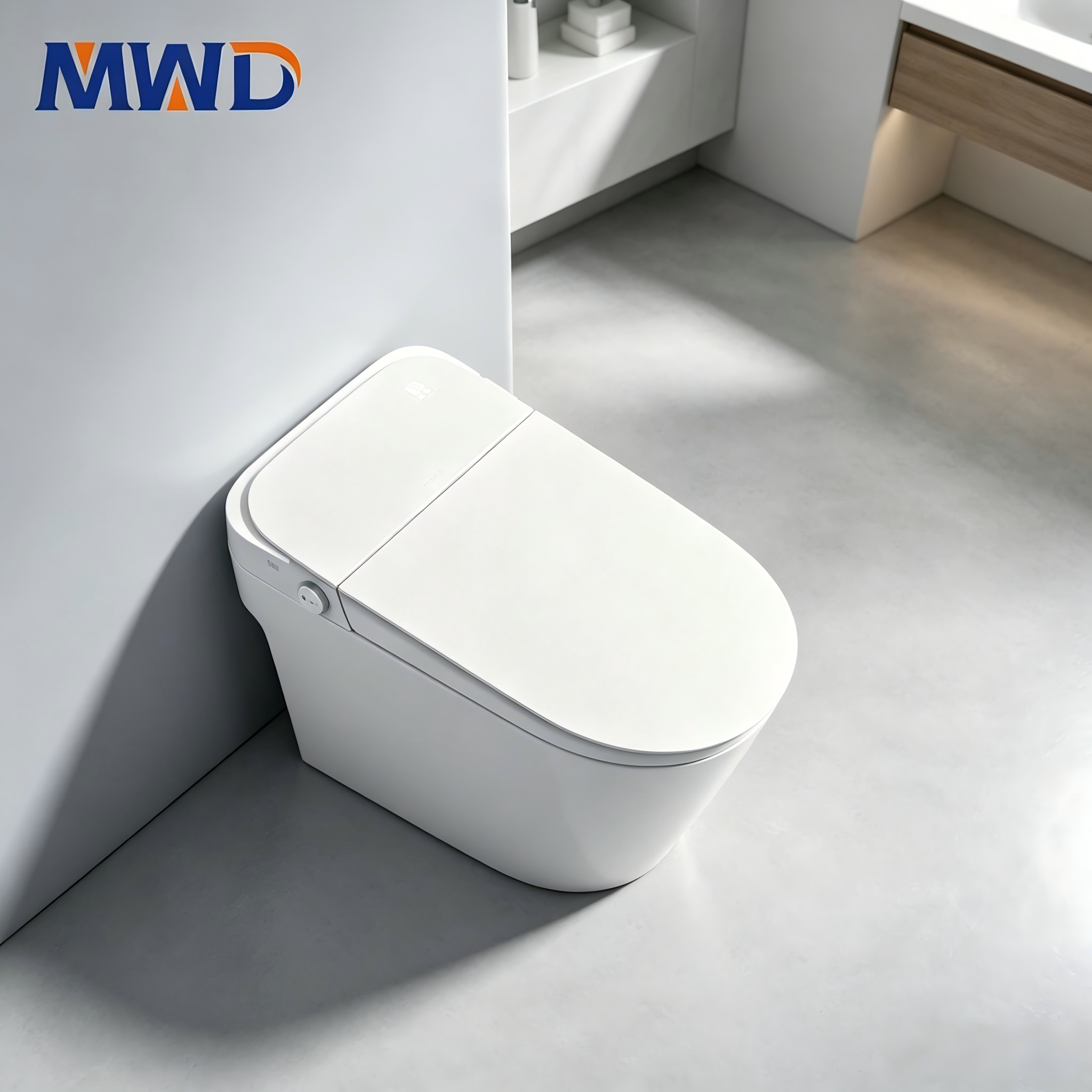 smart one piece toilet