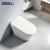 Modern Floor Mounted Ceramic Toilet with Siphon Flushing & Heated Seat – Advanced Features for Hotels & Contemporary Bathrooms