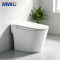 Modern Floor Mounted Ceramic Toilet with Siphon Flushing & Heated Seat – Advanced Features for Hotels & Contemporary Bathrooms
