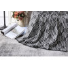 ODM Rivet Geometric Lantern Jacquard Reversible Knit Throw Blanket Wholesale