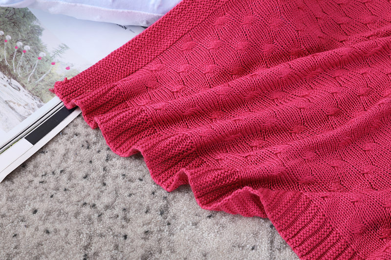 Knit Throw Blanket Wholesale 