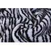 Großhandel Premium Zebrastreifen Sherpa Fleece Chunky Knit Blanket