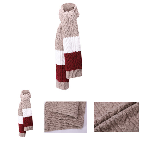 OEM Damenmode Long Shawl Großhandel Anti-Pilling Chunky Knit Schal von chinesischen Lieferanten