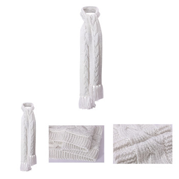 OEM Wholesale anti-pilling knitted scarf winter warm knitting scarf high quality knitted scarf