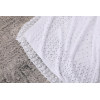 Wholesale Newborn Recyclable Easy Knit Baby Blanket With Lace From Chinese Supplier