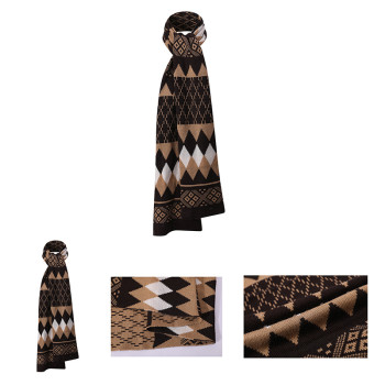 OEM Double Knit Scarf Wholesale Recycle Knitted Warm Scarf winter knitted warm scarf from China