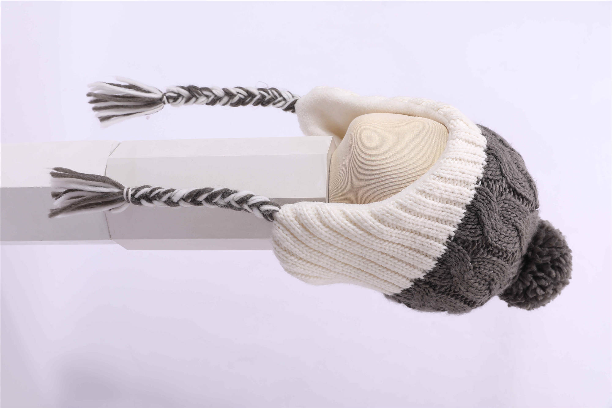 knitted Earflap Beanie