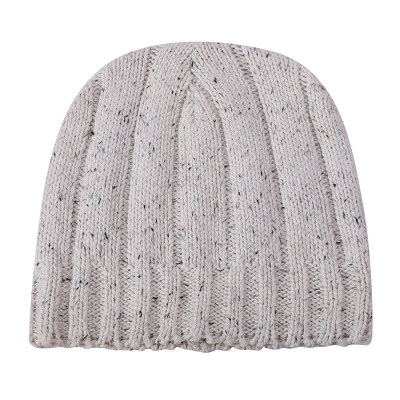 Custom lady's knitted beanie wholesale anti-pilling knitted hat knitting cap wholesale from China