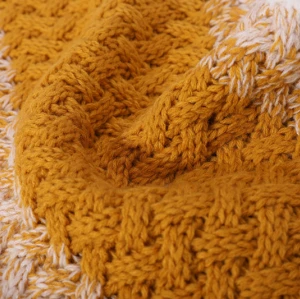 OEM recyclent l'écharpe tricotée par dames écharpe chaude en gros du fournisseur chinois
