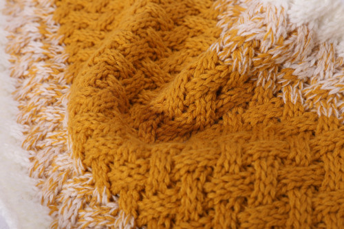 OEM рециркулирует женский вязаный шарф оптом теплый шарф от китайского поставщика