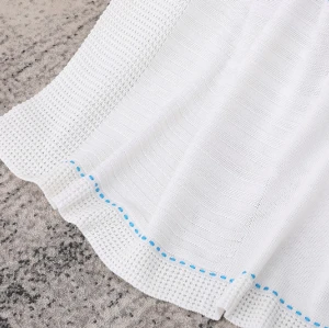 WholesaleToddler Blankets Mantas de bebé de punto orgánico de patrón lindo para niños y niñas