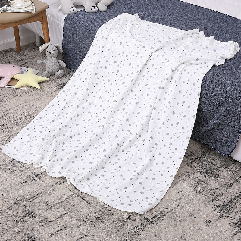 Baby Knitted Blanket Wholesale Toddler Recyclable Blankets Newborn Knit