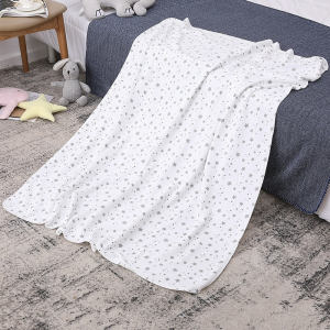Couverture tricotée pour bébé en gros couvertures recyclables pour tout-petits Couverture en tricot nouveau-né pour garçons et filles