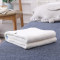 All-Season Knitted Blanket Wholesale White Flannel Fleece Recyclable Knitted Throw Blanket for Kids