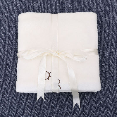 All-Season Knitted Blanket Wholesale White Flannel Fleece Recyclable Knitted Throw Blanket for Kids