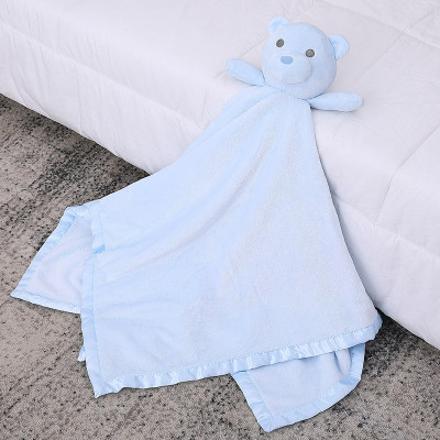 Security Blanket For Babies - Soft Stuffed Animal Knitted Wholesale Baby Blanket