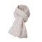 OEM Wholesale cable knit warm scarf soft winter warm knitted scarf for women from Chinese factory