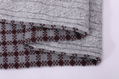 OEM оптовые схемы вязания шарфов для начинающих из антипиллингового акрила