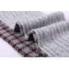 Modèles d'écharpe à tricoter en gros OEM pour les débutants avec de l'acrylique anti-boulochage