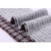 OEM wholesale knitting scarf winter warm knitted scar for beginners with anti-pilling acrylic